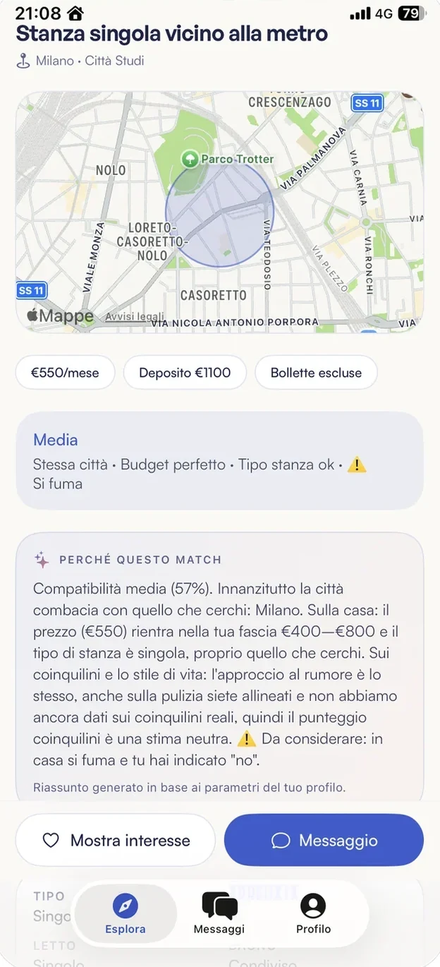Capisci subito perché è un buon match.
